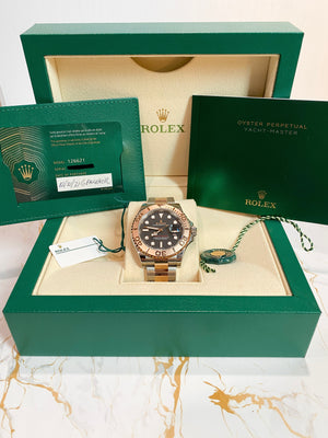 Rolex Yacht-Master Black Dial 40mm 126621 New