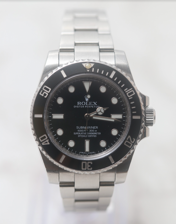 Rolex Submariner Date Black Dial 41mm 114060